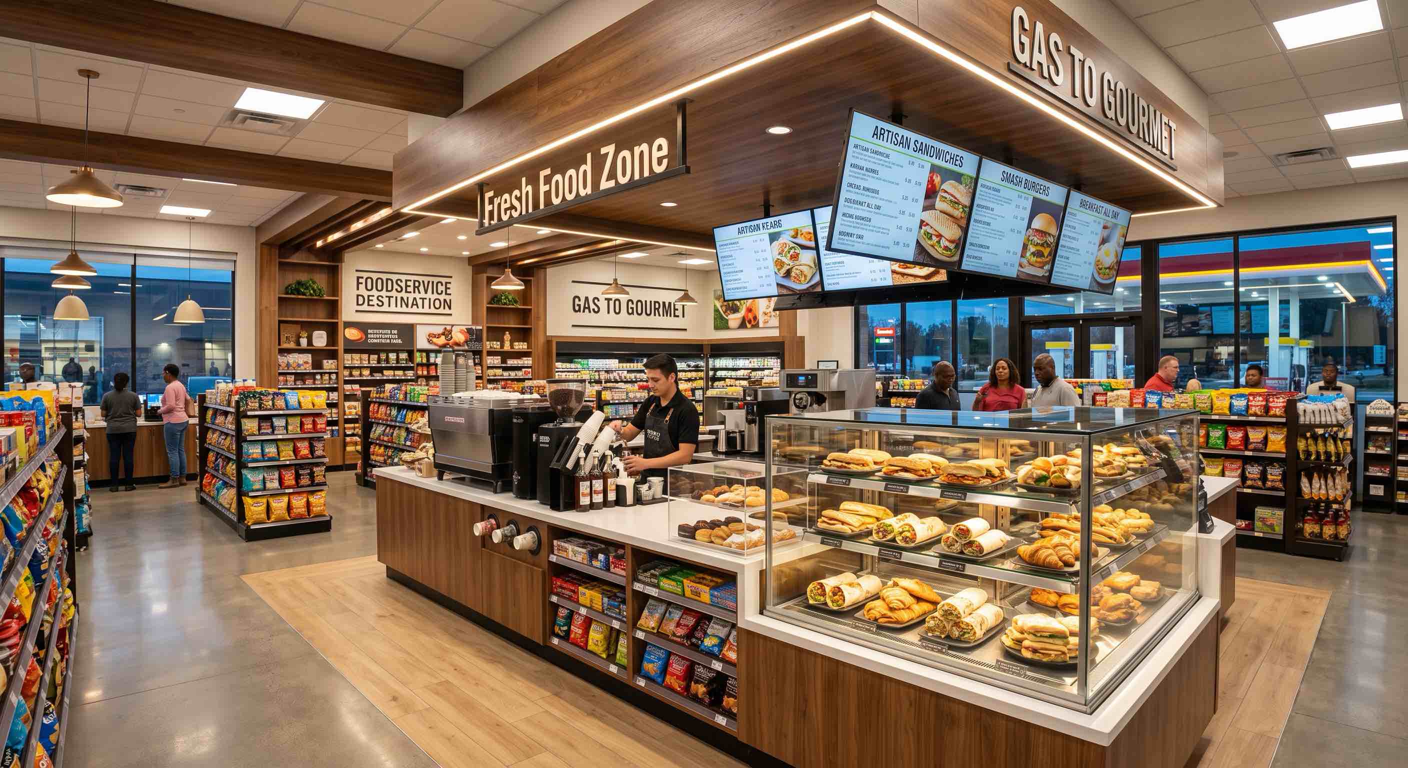 From Gas to Gourmet: